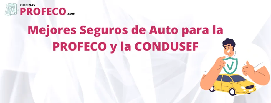 Mejores Seguros de Auto para la PROFECO y la Condusef